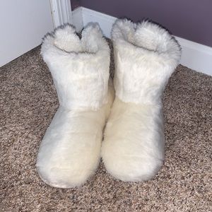 Fuzzy Slipper boots